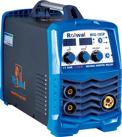 Rolwal MIG MAG MMA Lift TIG Welder Gasless CO2 Gas Shield Bil Argon Gas